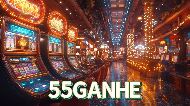 55GANHE Logo - Bônus com Rollover Justo