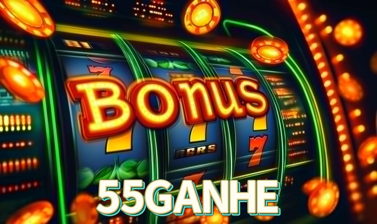55GANHE Logo - Bônus de Cadastro